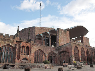 Image showing Coventry Cathedral ruins