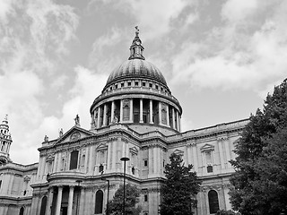 Image showing St Paul Cathedral, London