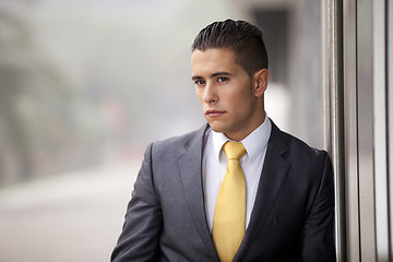 Image showing Serious businessman