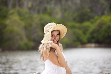 Image showing Beauty young woman 