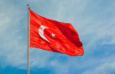 Image showing flag from turkey