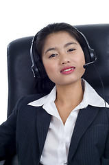 Image showing call center staff
