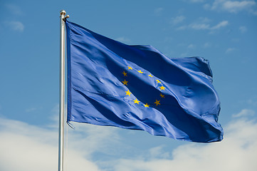 Image showing flag of the eu