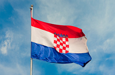 Image showing flag from croatia