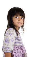 Image showing portrait of a cute little girl