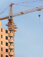 Image showing building crane