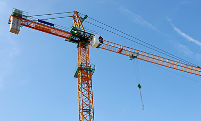 Image showing building crane