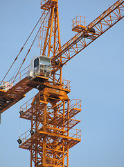 Image showing building crane