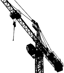 Image showing building crane