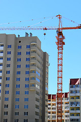 Image showing building crane