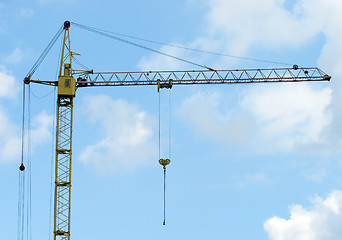 Image showing building crane