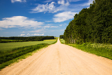 Image showing Rural road