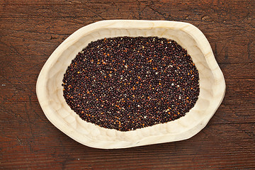 Image showing red quinoa grain 