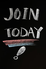 Image showing Join today