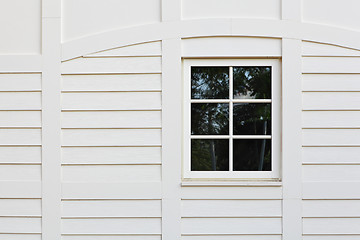 Image showing window on white wall