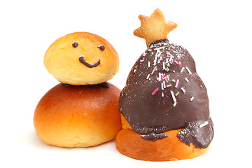 Image showing christmas bread