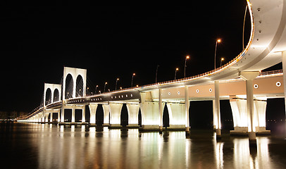 Image showing Sai Van bridge in Macau