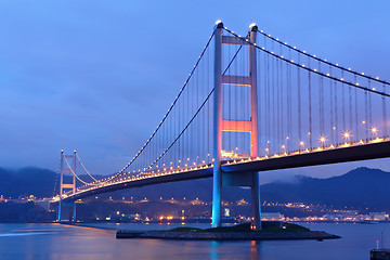 Image showing Tsing Ma bridge