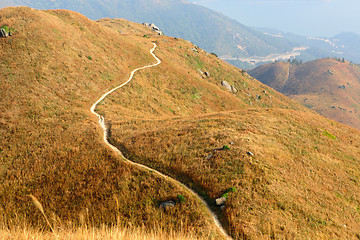 Image showing hiking path
