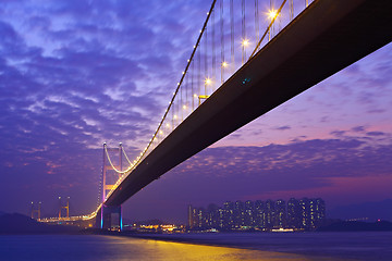 Image showing Tsing Ma bridge