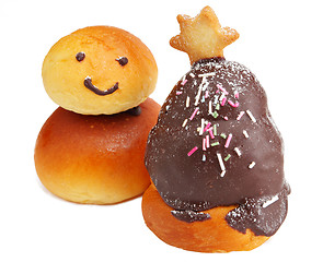 Image showing christmas bread