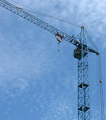 Image showing  building crane