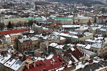 Image showing Lviv at winter