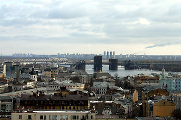 Image showing Kiev at winter morning