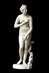 Image showing statue of goddess Diana