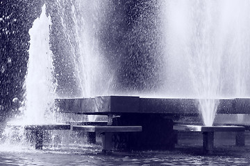 Image showing fountains