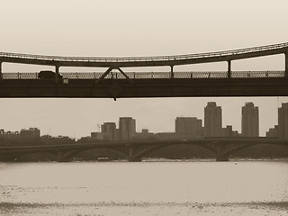 Image showing bridges over Dnieper