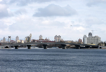 Image showing bridge over Dnieper
