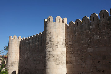 Image showing Ancient fort in Sousse Tunisia