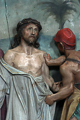 Image showing 10th Stations of the Cross, Jesus is stripped of His garments 