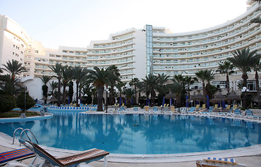 Image showing Hotel swimming pool in Sousse, Tunisia