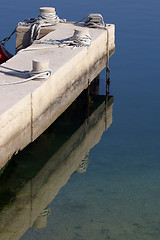 Image showing Jetty in the sea