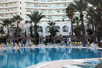 Image showing Hotel swimming pool in Sousse, Tunisia