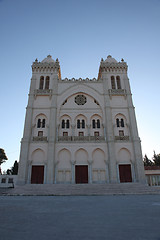 Image showing Tunisia. Carthage. Byrsa hill - Saint Louis cathedral