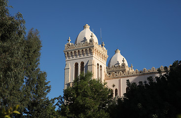 Image showing Tunisia. Carthage. Byrsa hill - Saint Louis cathedral