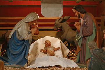 Image showing Nativity Scene