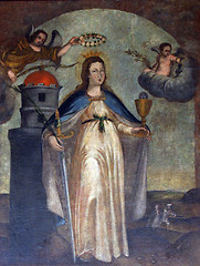 Image showing Saint Barbara