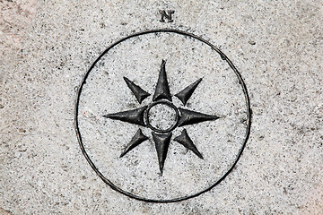 Image showing Compass