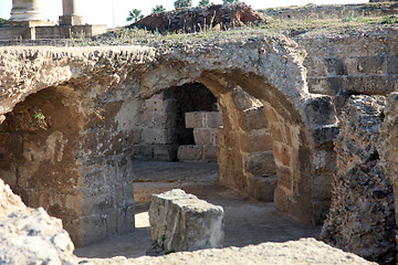 Image showing Tunisia. Ancient Carthage. The Antonine Baths