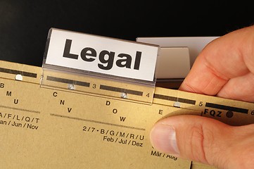 Image showing legal