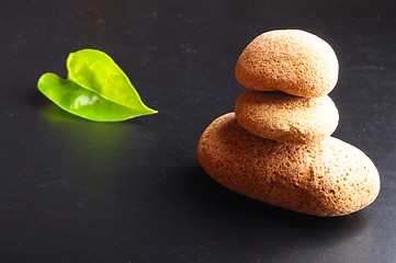 Image showing zen stones