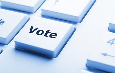 Image showing vote