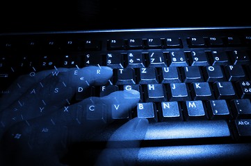 Image showing computer keyboard