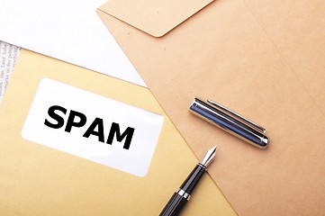 Image showing spam