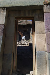 Image showing ollantaytambo old inca town