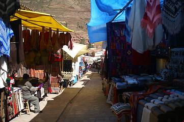 Image showing Local market in Peru